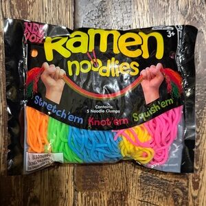 NEE DOH Ramen Noodlies Stretchable Toy Set